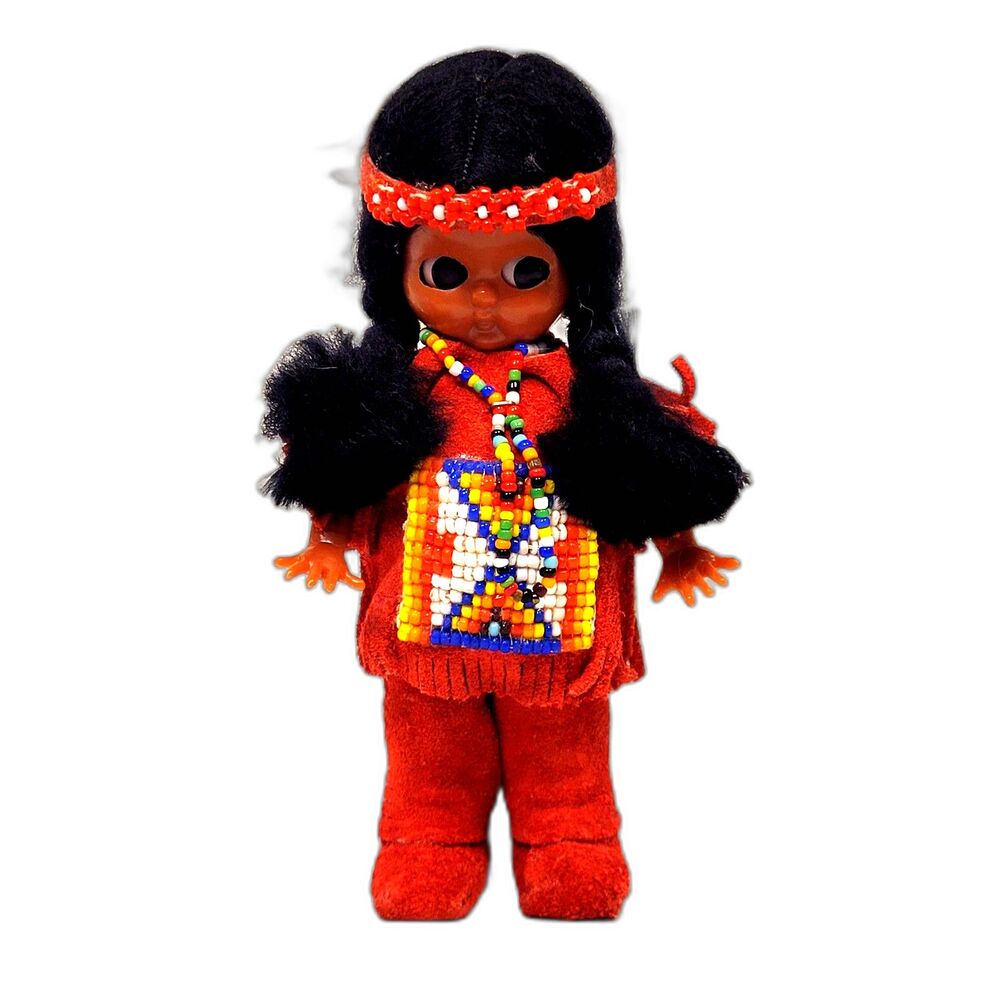 Vintage Native American Doll - Minnehaha Indian Princess by Bloom NWT MINT -